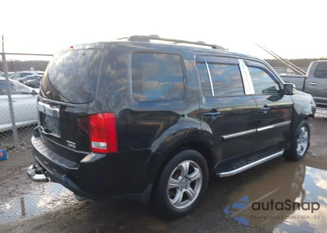 2012 Honda Pilot Touring from USA, damaged, VIN 5FNYF4H99CB081291